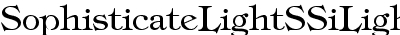 Sophisticate Light SSi Light