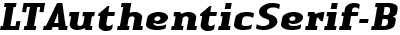 Linotype Authentic Serif BoldItalic