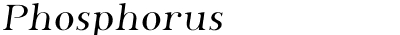 Phosphorus