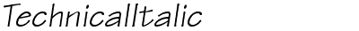 Technical Italic