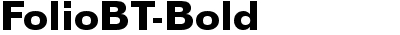 Folio Bk BT Bold