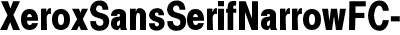 Xerox Sans Serif Narrow Bold