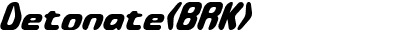 Detonate (BRK)