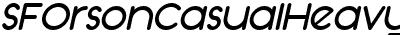 SF Orson Casual Heavy Oblique