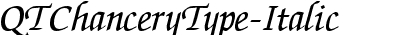 QTChanceryType Italic