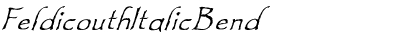 Feldicouth Italic Bend