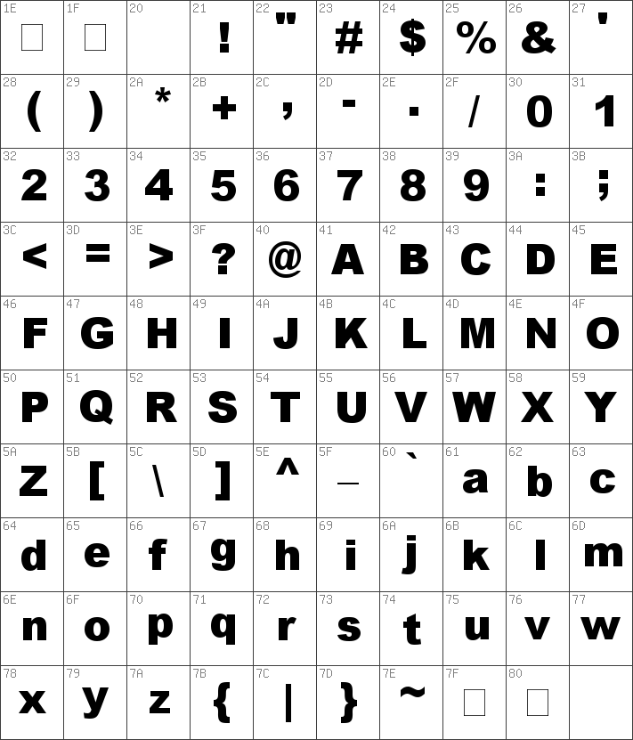 fuente arial black normal occidental descargar