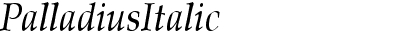 Palladius  Italic