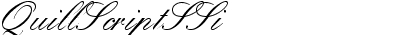 Quill Script SSi