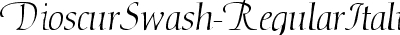 DioscurSwash-RegularItalic DB