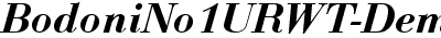 BodoniNo1URWTDemBol Italic