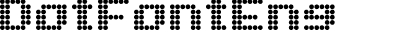 Dot Font Eng