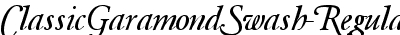 ClassicGaramondSwash-RegularItalic DB