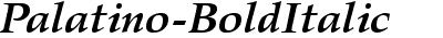 Zapf Calligraphic 801 Bold Italic SWA