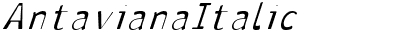 Antaviana Italic