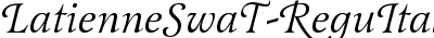 LatienneSwaT Italic