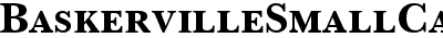 Baskerville Small Caps SSi Bold Small Caps 