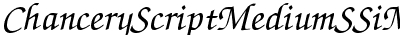 Chancery Script Medium SSi Medium Italic