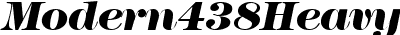 Modern438Heavy-RegularItalic