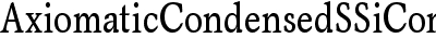 Axiomatic Condensed SSi Condensed