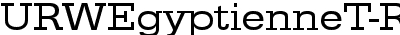 URWEgyptienneTExtWid
