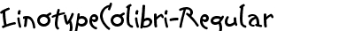 Linotype Colibri Regular