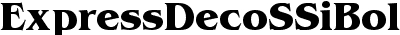 Express Deco SSi Bold