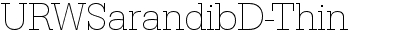 URWSarandibDThi 