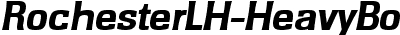 RochesterLH Bold Italic