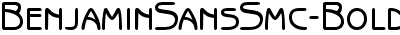 BenjaminSansSmc-Bold