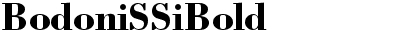 Bodoni SSi Bold