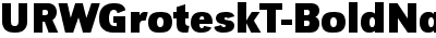 URWGroteskTNar Bold