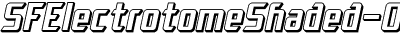 SF Electrotome Shaded Oblique