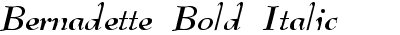 Bernadette Bold Italic