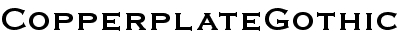 Copperplate Gothic Bold BT