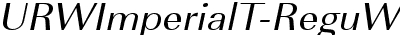 URWImperialTWid Oblique