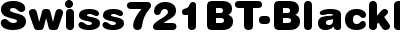 Swiss 721 Black Rounded BT