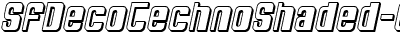SF DecoTechno Shaded Oblique