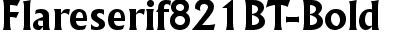 Flareserif821 Lt BT Bold