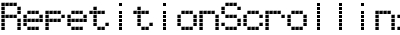 Repetition Scrolling