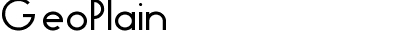 GeoPlain