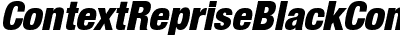 Context Reprise BlackCond SSi Black Condensed Italic
