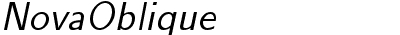 Nova Oblique