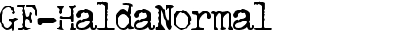 GF Halda Normal