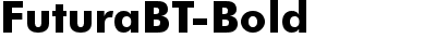Futura Md BT Bold