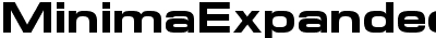 Minima Expanded SSi Bold Expanded