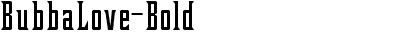 BubbaLove-Bold