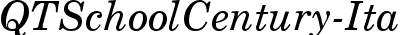 QTSchoolCentury Italic