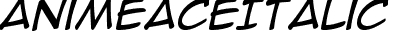 Anime Ace Italic