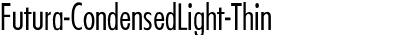 Futura-CondensedLight-Thin